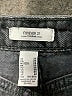 Forever 21 Black Denim Shorts Size 26 waist - photo 3
