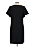 Ann Taylor LOFT 100% Polyester Solid Black Cocktail Dress Size 10 (tall) - photo 2