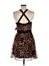Just Fab Animal Print Brown Cocktail Dress Size XL - photo 2