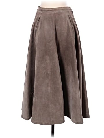 Agnes B. Faux Leather Skirt (view 1)