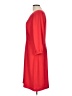 Talbots 100% Polyester Solid Red Cocktail Dress Size 10 - photo 5