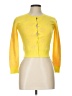 Bonpoint 100% Cotton Yellow Cardigan Size 12 - photo 1