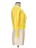 Bonpoint 100% Cotton Yellow Cardigan Size 12 - photo 4