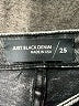 Just Black Chevron-herringbone Gray Jeans Size 25 waist - photo 7