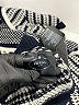 Prada 100% Cashmere Chevron-herringbone Blue pullover sweater Size EU (IT) 44 / US 8 - photo 3