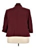 Kasper Burgundy Blazer Size 24W - photo 2