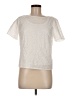 Brooks Brothers Ivory Short Sleeve Blouse Size 6 - photo 1