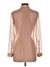 Helmut Lang Tan Long Sleeve Blouse Size P (petite) - photo 2