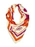 Assorted Brands 100% Polyester Ivory Scarf One size - photo 1