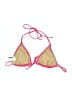 J.Crew Solid Pink Swimsuit Top Size L - photo 2
