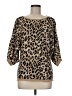NY&C Animal Print Tan Pullover Sweater Size M - photo 1