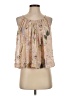 Jill Stuart 100% Viscose Tan Sleeveless Blouse Size S - photo 1