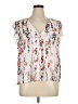 a.n.a. A New Approach 100% Polyester Ivory Sleeveless Blouse Size XL - photo 1