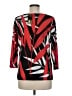 Valentina Red 3/4 Sleeve Blouse Size M - photo 2