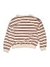 Rylee + Cru Stripes Ivory Pullover Sweater Size 8 - 9 - photo 2