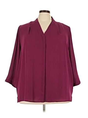 Investments 3/4 Sleeve Blouse (view 1)