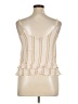 Volcom 100% Viscose Ivory Sleeveless Blouse Size L - photo 2