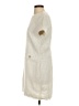 Bebop 100% Polyester Tweed Ivory Casual Dress Size S - photo 5