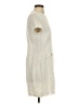 Bebop 100% Polyester Tweed Ivory Casual Dress Size S - photo 4