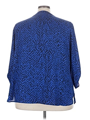 Faded Glory 3/4 Sleeve Blouse (view 2)