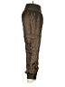 Cinq à Sept 100% Cupro Brown Cargo Pants Size M - photo 4