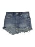 Express Blue Denim Shorts Size 6 - photo 1