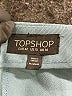 Topshop 100% Polyester Solid Blue Casual Pants Size 10 - photo 7