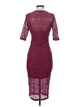 olivia matthews lace dress Olivia Matthews Maroon Lace Dress Size PM