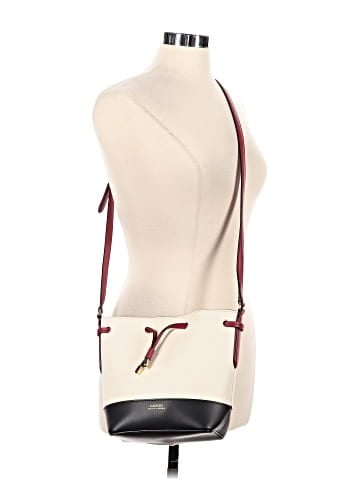 Lauren by Ralph Lauren Leather Bucket Bag (view 2)