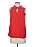 Paraphrase Red Sleeveless Blouse Size S (estimated) - photo 1