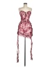 Blanc Paisley Pink Cocktail Dress Size M - photo 1