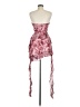 Blanc Paisley Pink Cocktail Dress Size M - photo 2