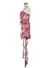 Blanc Paisley Pink Cocktail Dress Size M - photo 5