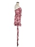 Blanc Paisley Pink Cocktail Dress Size M - photo 4