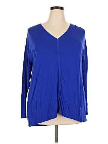 Lane Bryant Outlet Long Sleeve Blouse (view 1)