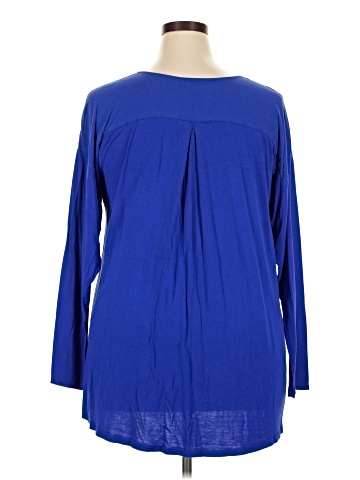 Lane Bryant Outlet Long Sleeve Blouse (view 2)
