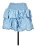 Love Tree 100% Tencel Blue Denim Skirt Size S - photo 2