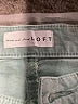 Ann Taylor LOFT Chevron-herringbone Teal Jeans Size 6 - photo 4