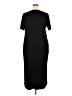 Notations Solid Black Casual Dress Size 2X - photo 2