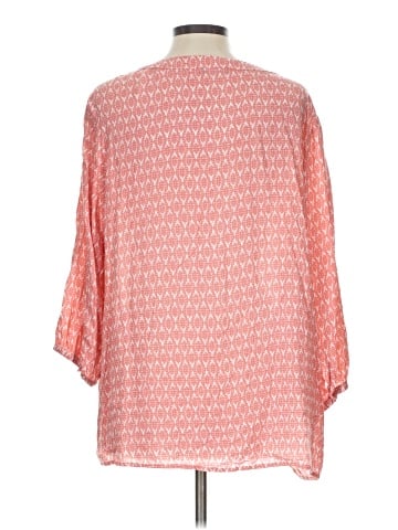 Saint Tropez West 3/4 Sleeve Blouse (view 2)
