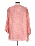 Saint Tropez West Pink 3/4 Sleeve Blouse Size L (estimated) - photo 2
