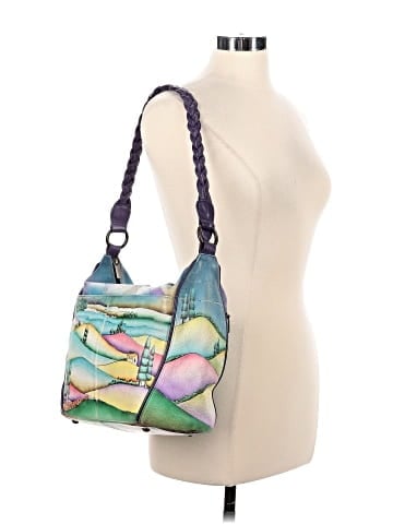 Anuschka Leather Shoulder Bag (view 2)