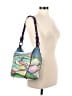 Anuschka 100% Leather Graphic Multi Color Green Leather Shoulder Bag One size - photo 2
