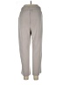 FLX Solid Gray Casual Pants Size L - photo 2