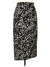 Lulus 100% Polyester Animal Print Black Casual Skirt Size XL - photo 1