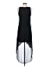 Ginger G. 100% Polyester Solid Black Casual Dress Size S - photo 2