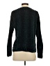 Orvis 100% Polyester Chevron-herringbone Teal Pullover Sweater Size S - photo 2
