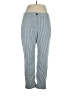 Boden Chevron-herringbone Blue Casual Pants Size 12 (petite) - photo 1