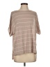 Max Studio Tan Short Sleeve T-Shirt Size XS - photo 1