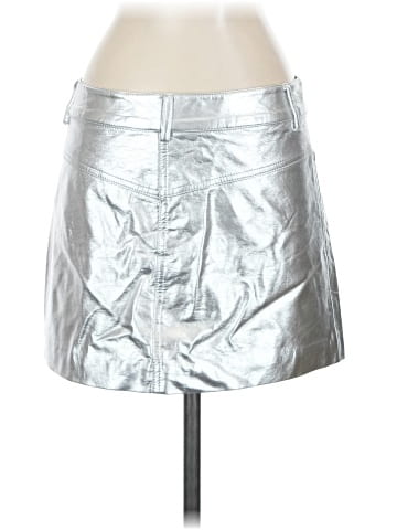 MNG Faux Leather Skirt (view 2)